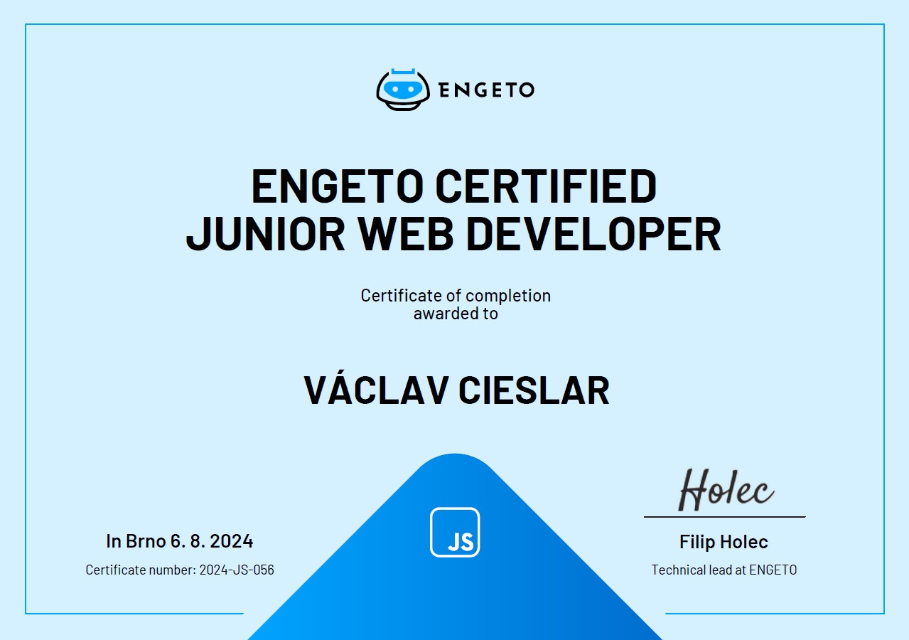 Web certifikát